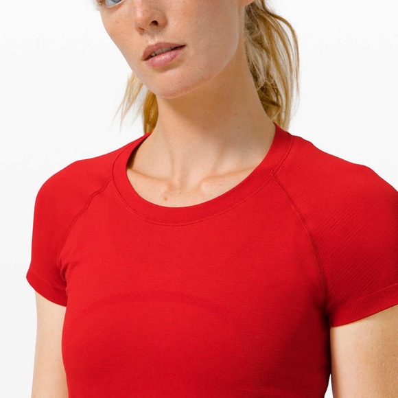 lululemon athletica Red Short Sleeve Tee - Picture 4 of 13